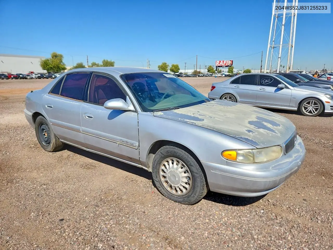 2003 Buick Century Custom VIN: 2G4WS52J831255233 Lot: 79032385
