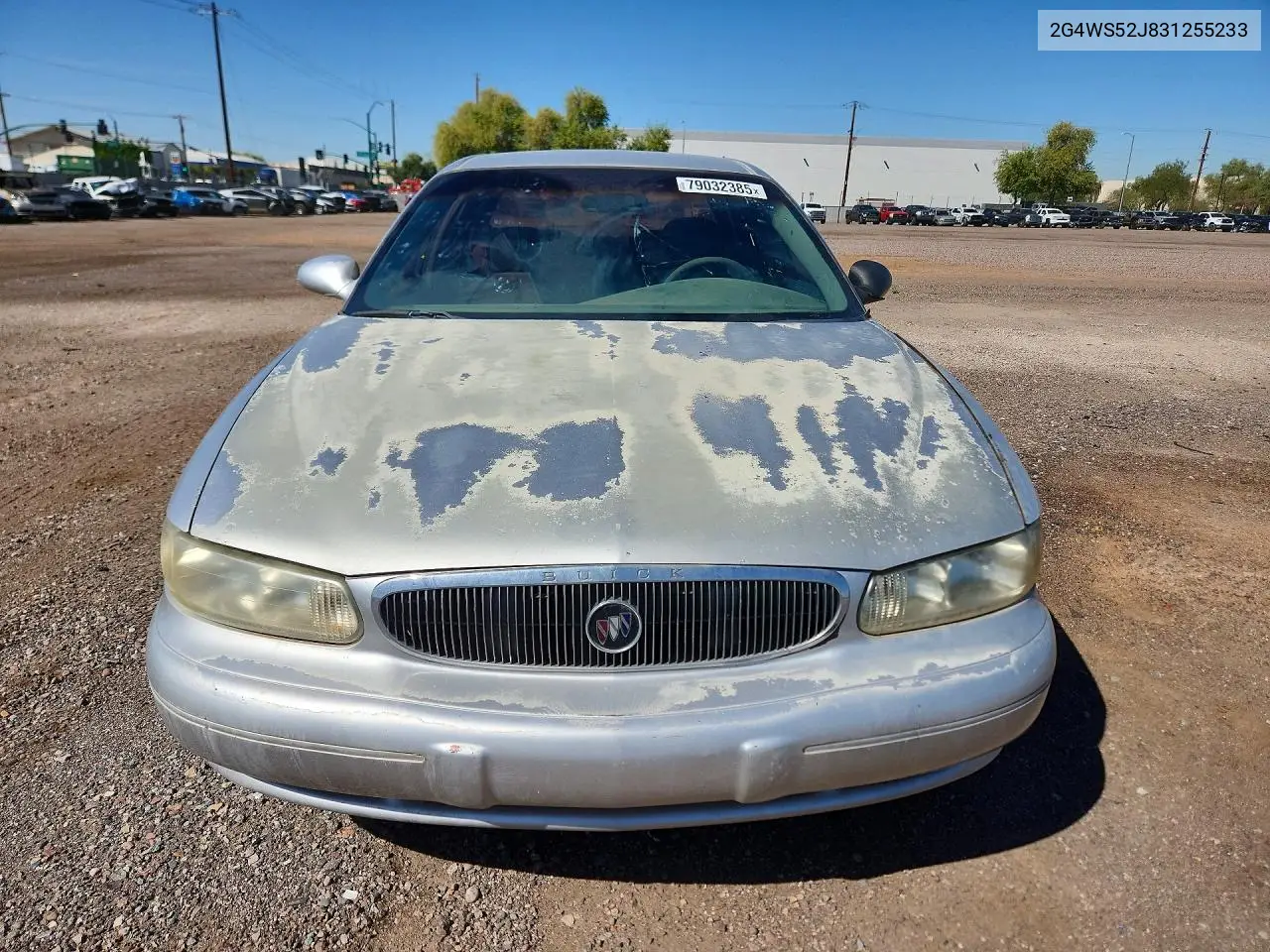 2003 Buick Century Custom VIN: 2G4WS52J831255233 Lot: 79032385