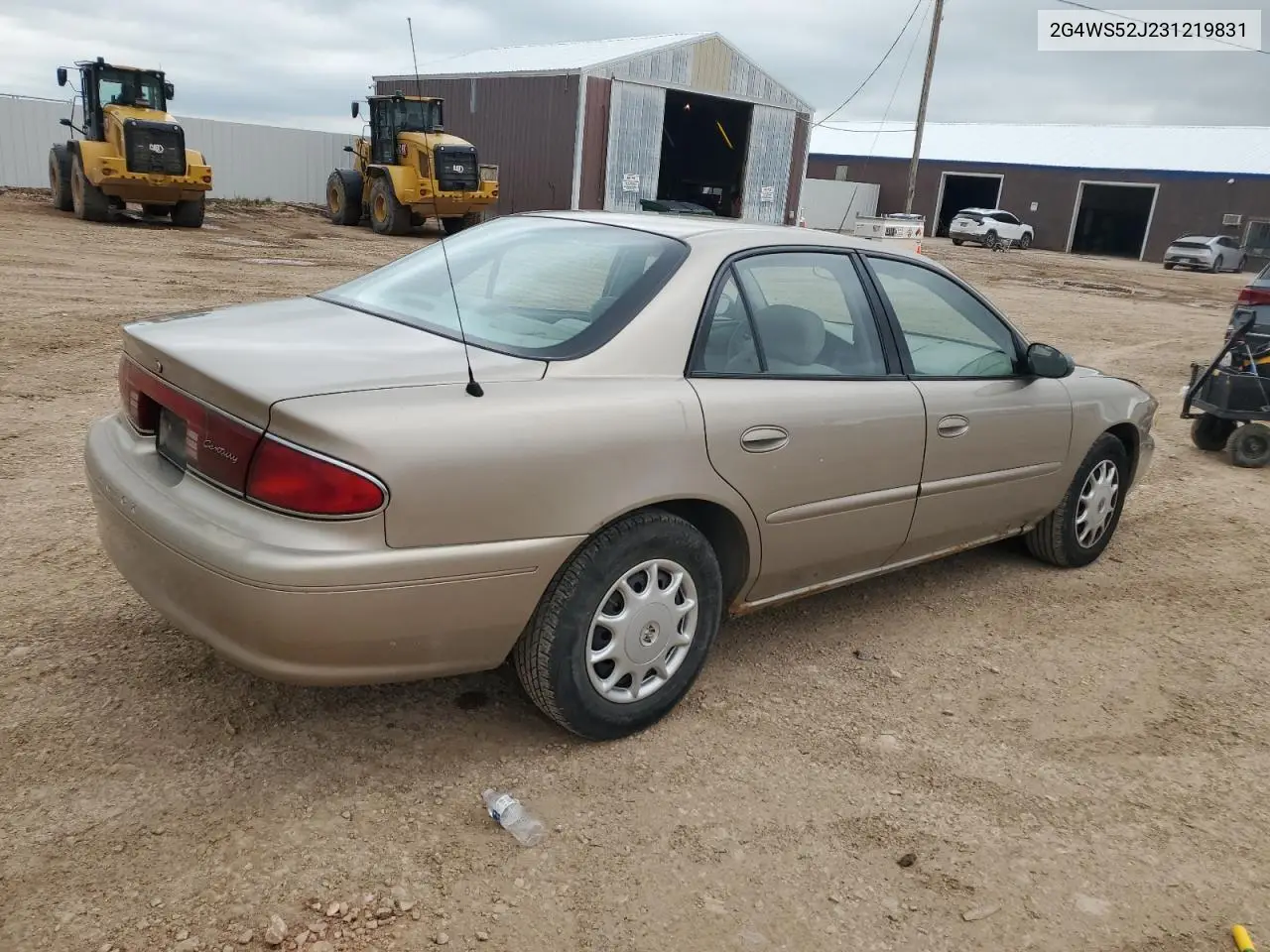 2003 Buick Century Custom VIN: 2G4WS52J231219831 Lot: 94253205
