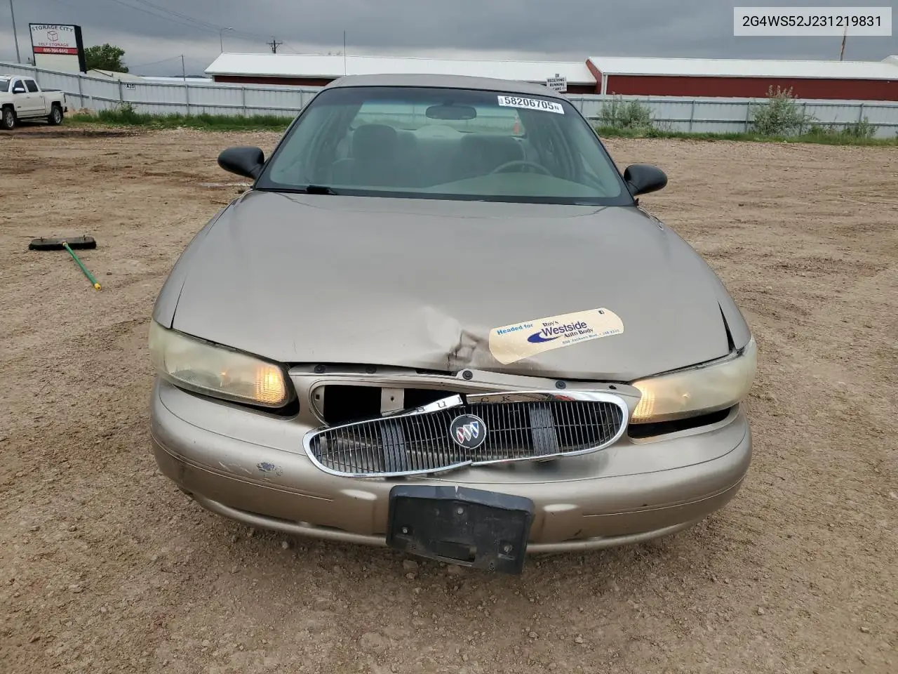 2003 Buick Century Custom VIN: 2G4WS52J231219831 Lot: 94253205