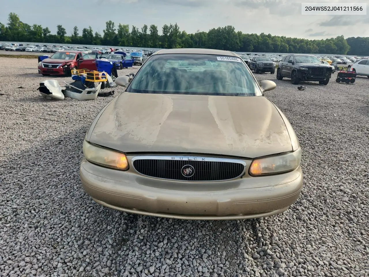 2004 Buick Century Custom VIN: 2G4WS52J041211566 Lot: 55165486