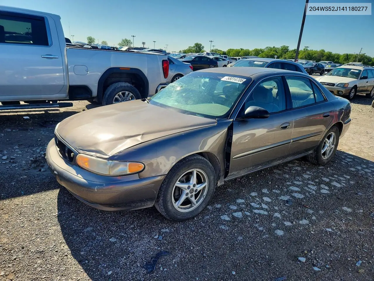 2004 Buick Century Custom VIN: 2G4WS52J141180277 Lot: 58014706