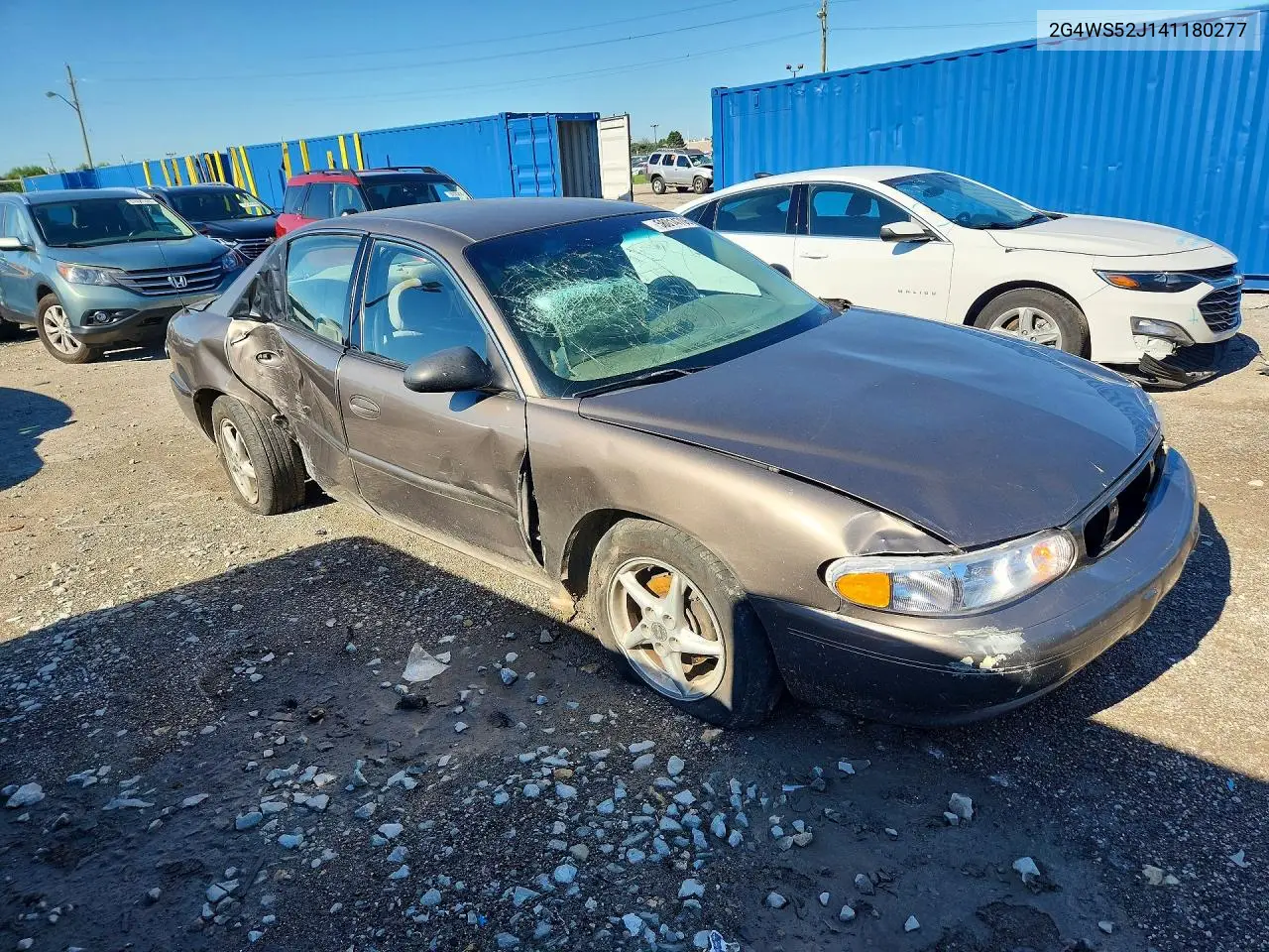 2004 Buick Century Custom VIN: 2G4WS52J141180277 Lot: 58014706