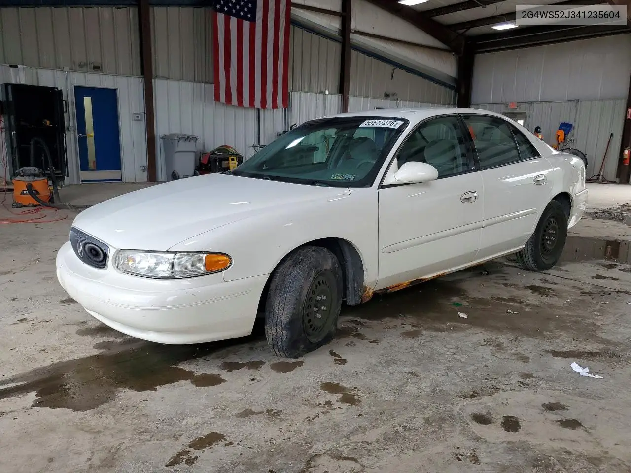 2004 Buick Century Custom VIN: 2G4WS52J341235604 Lot: 59617216