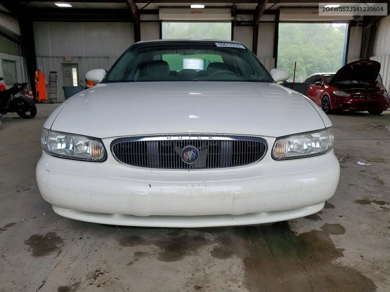 2004 Buick Century Custom VIN: 2G4WS52J341235604 Lot: 59617216