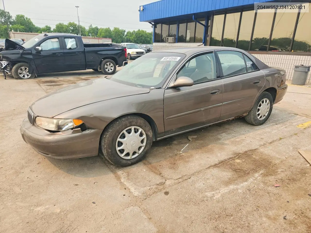 2004 Buick Century Custom VIN: 2G4WS52J341207821 Lot: 60810566