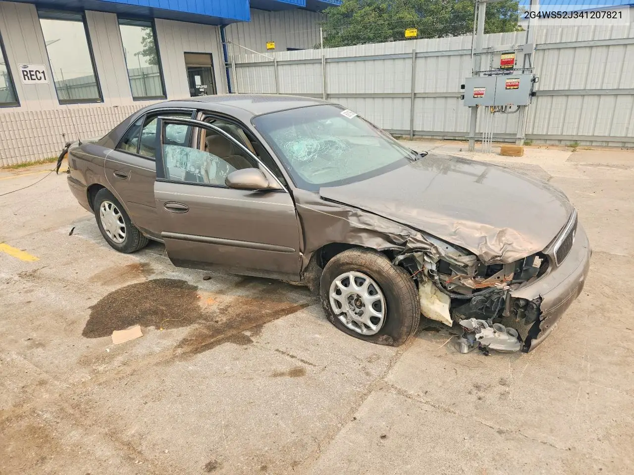 2004 Buick Century Custom VIN: 2G4WS52J341207821 Lot: 60810566