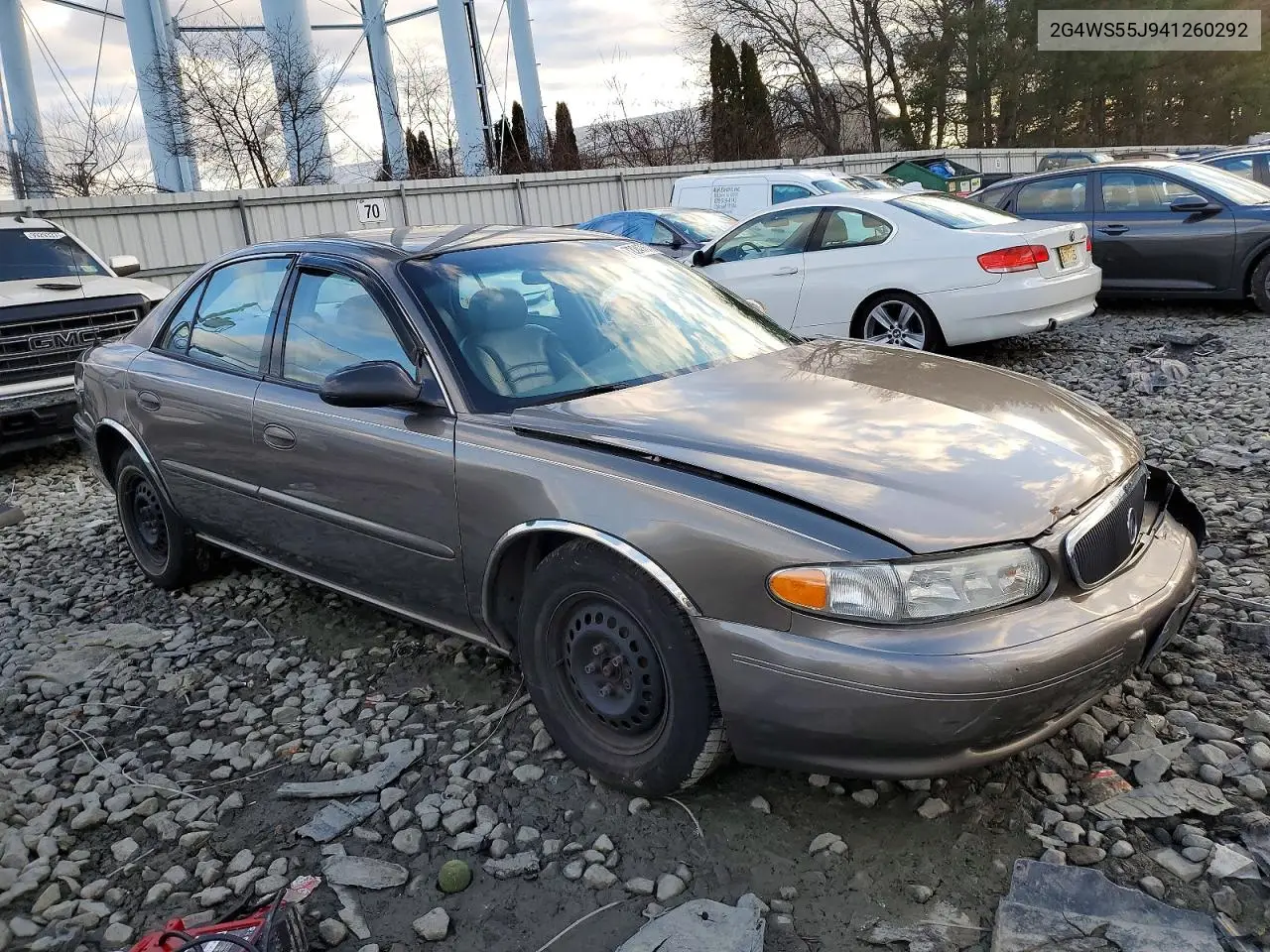 2004 Buick Century Custom VIN: 2G4WS55J941260292 Lot: 72247675
