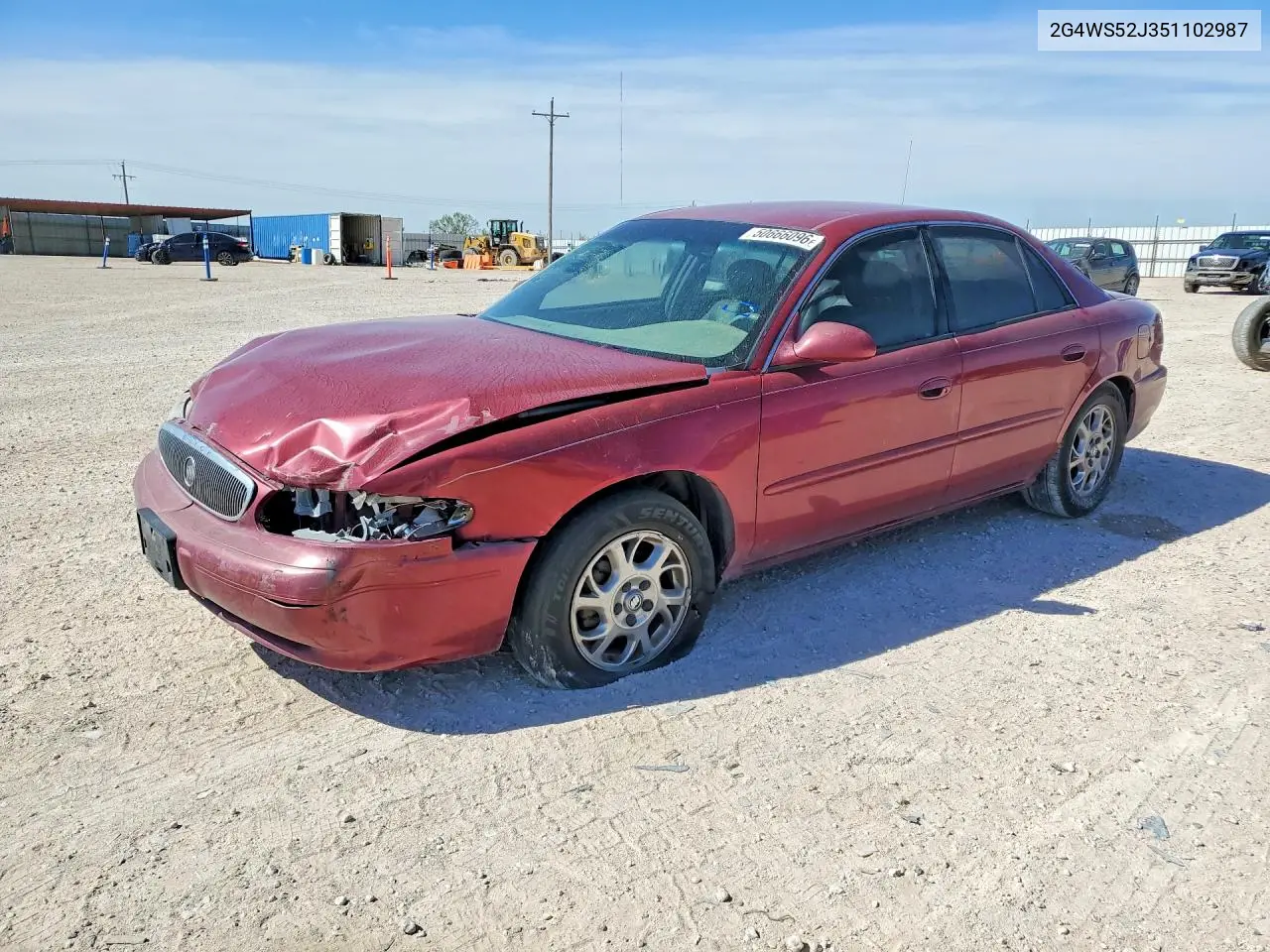 2005 Buick Century Custom VIN: 2G4WS52J351102987 Lot: 50666096