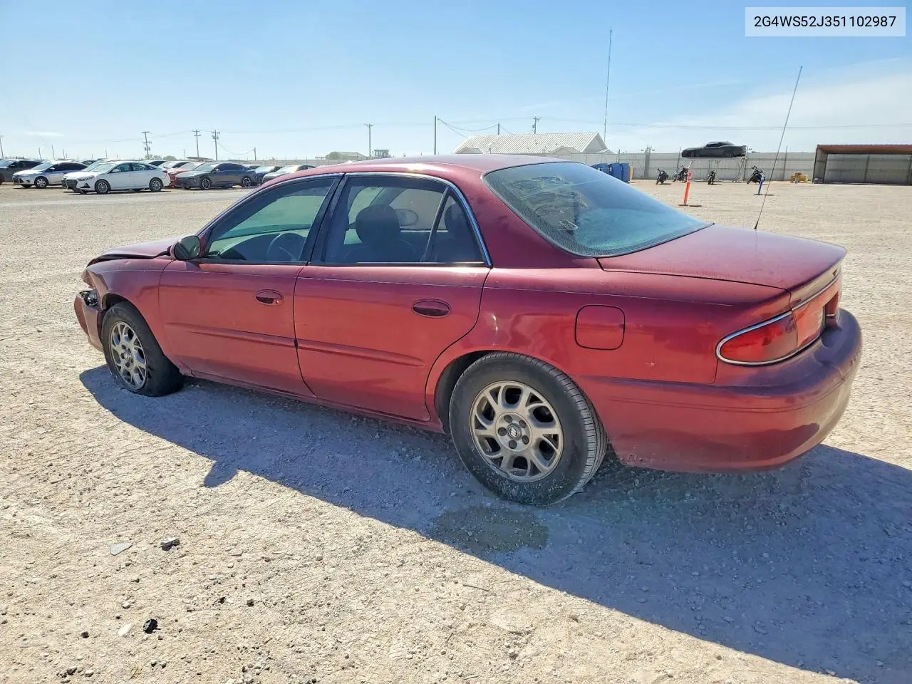2005 Buick Century Custom VIN: 2G4WS52J351102987 Lot: 50666096