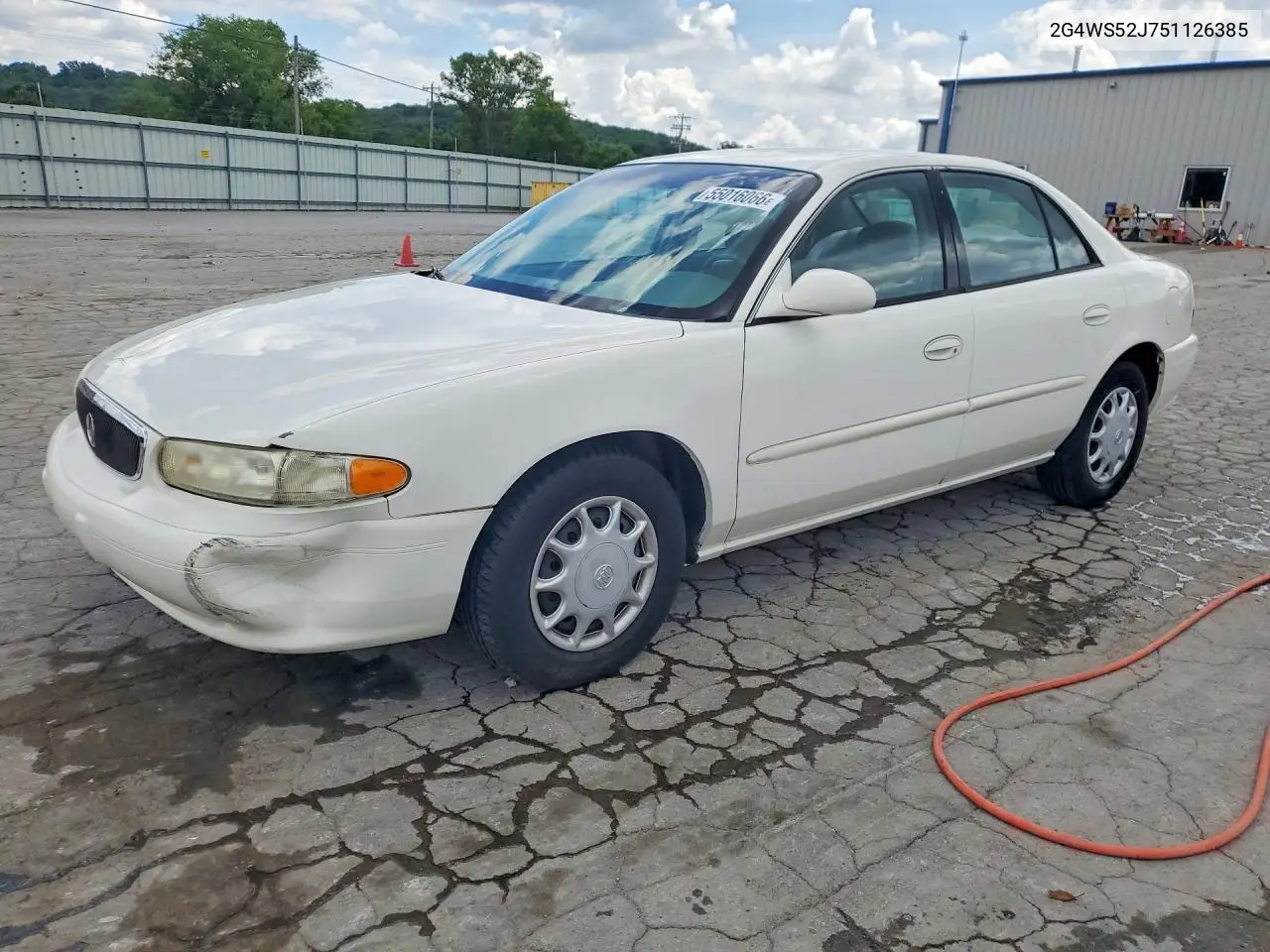 2005 Buick Century Custom VIN: 2G4WS52J751126385 Lot: 55016066