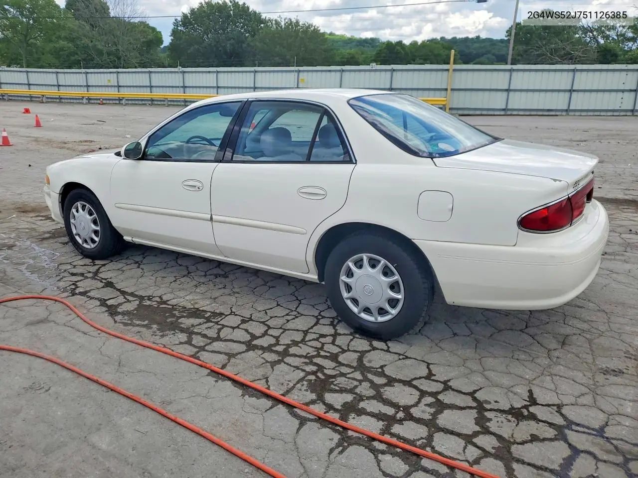2005 Buick Century Custom VIN: 2G4WS52J751126385 Lot: 55016066