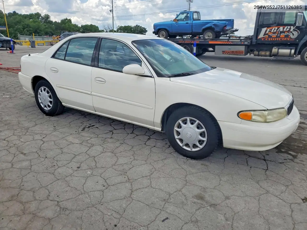2005 Buick Century Custom VIN: 2G4WS52J751126385 Lot: 55016066