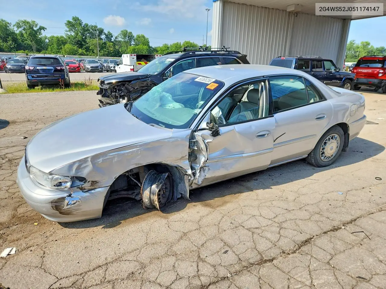 2005 Buick Century Custom VIN: 2G4WS52J051174147 Lot: 60365256
