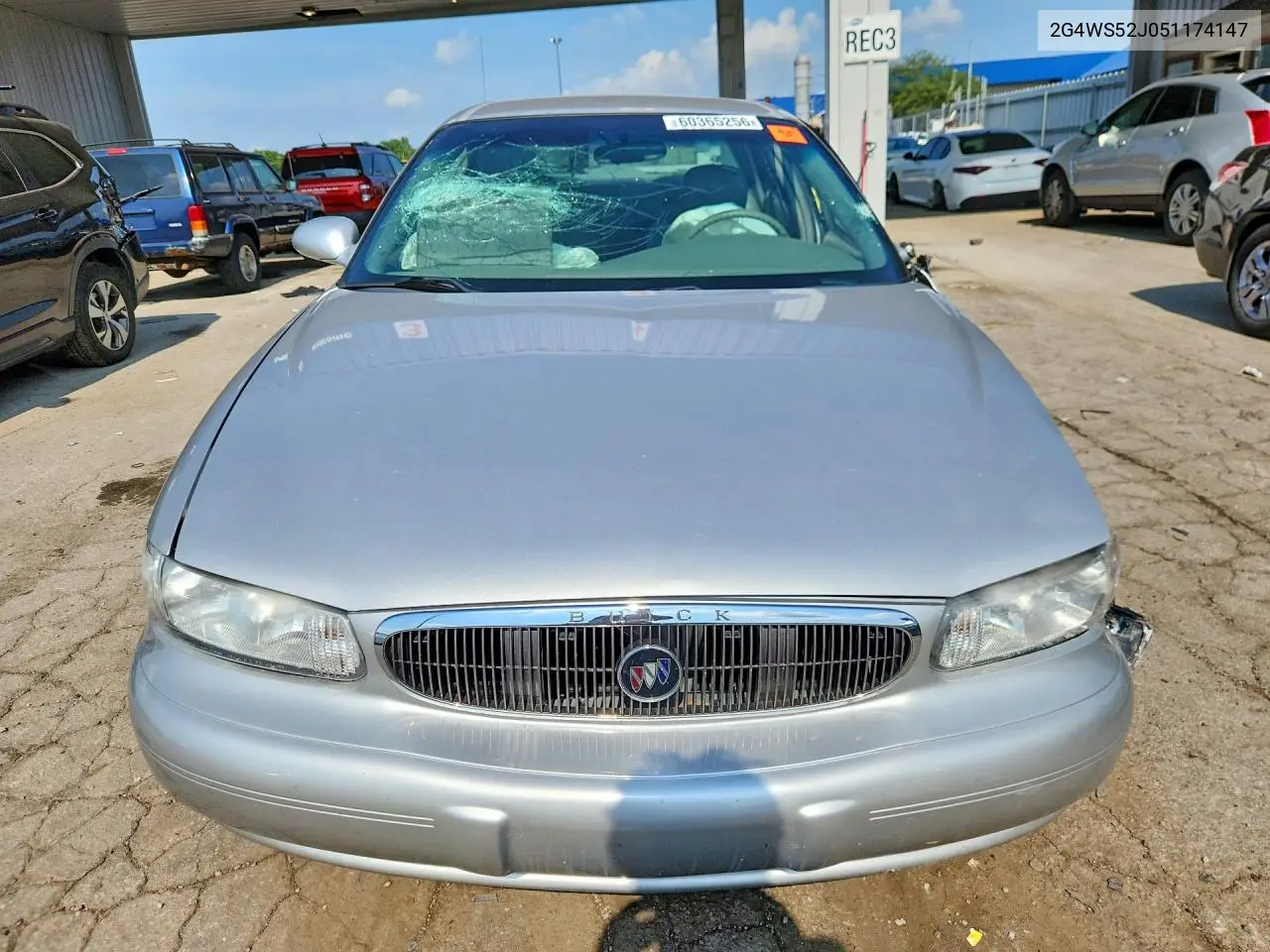 2005 Buick Century Custom VIN: 2G4WS52J051174147 Lot: 60365256