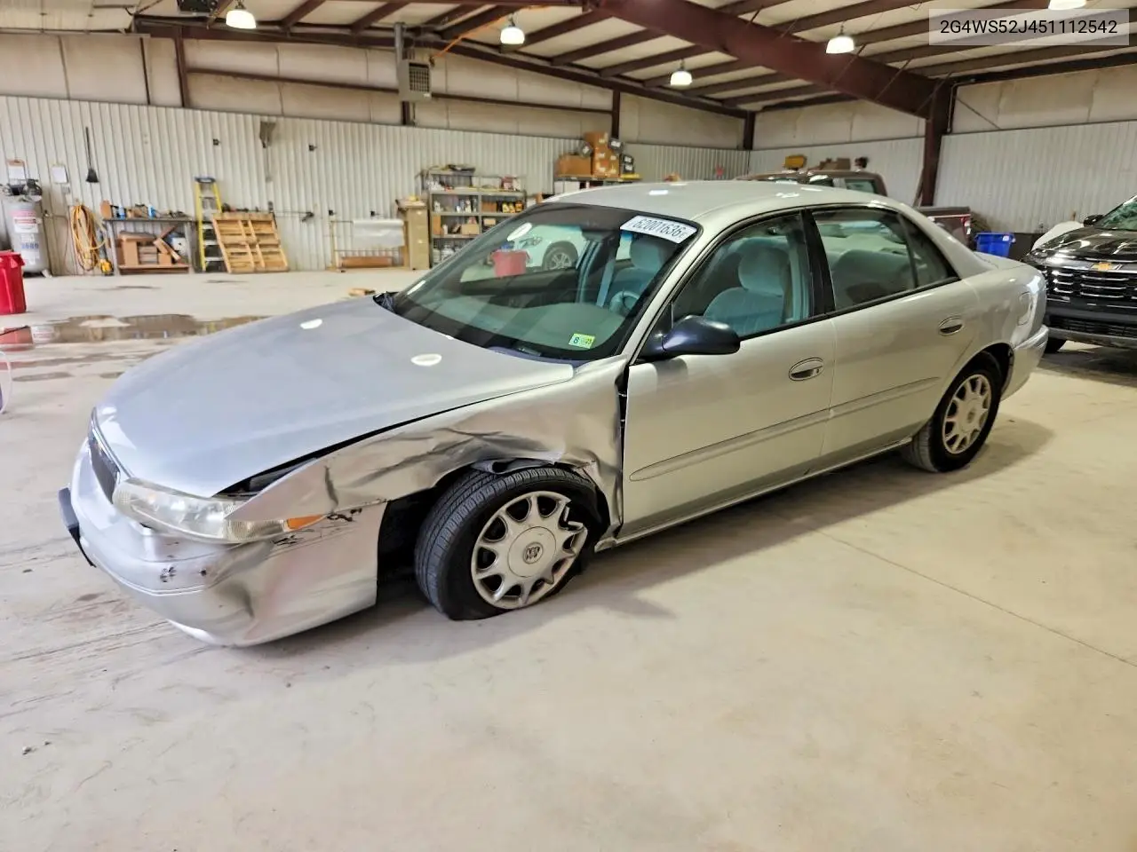 2005 Buick Century Custom VIN: 2G4WS52J451112542 Lot: 62001636