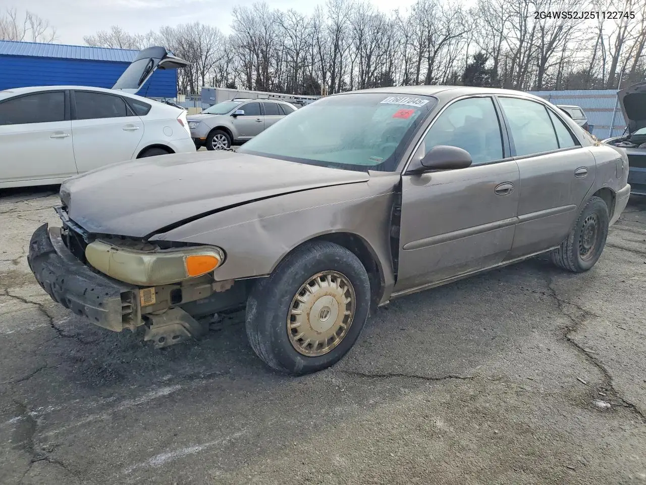 2005 Buick Century Custom VIN: 2G4WS52J251122745 Lot: 76017045