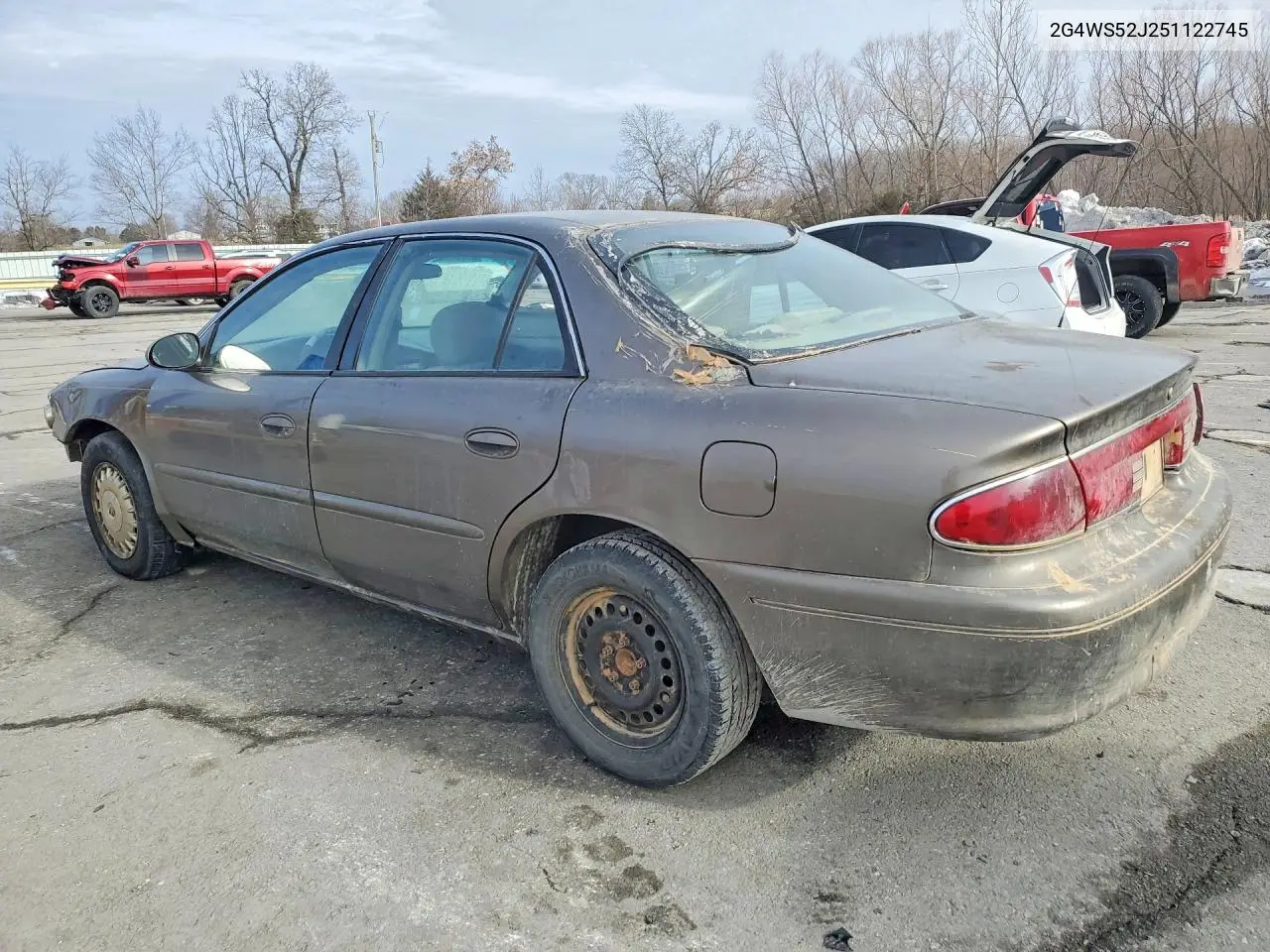 2005 Buick Century Custom VIN: 2G4WS52J251122745 Lot: 76017045