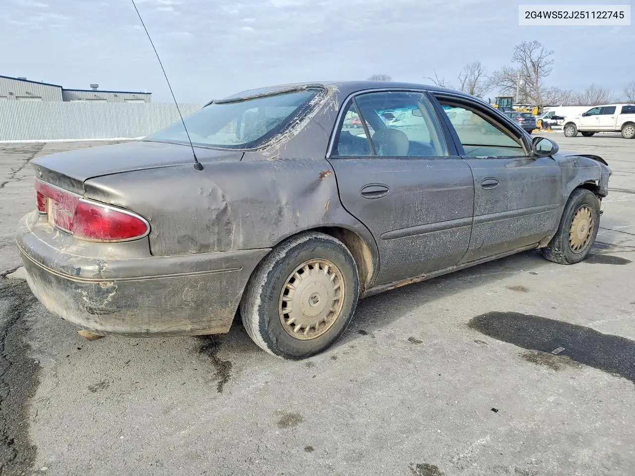 2005 Buick Century Custom VIN: 2G4WS52J251122745 Lot: 76017045