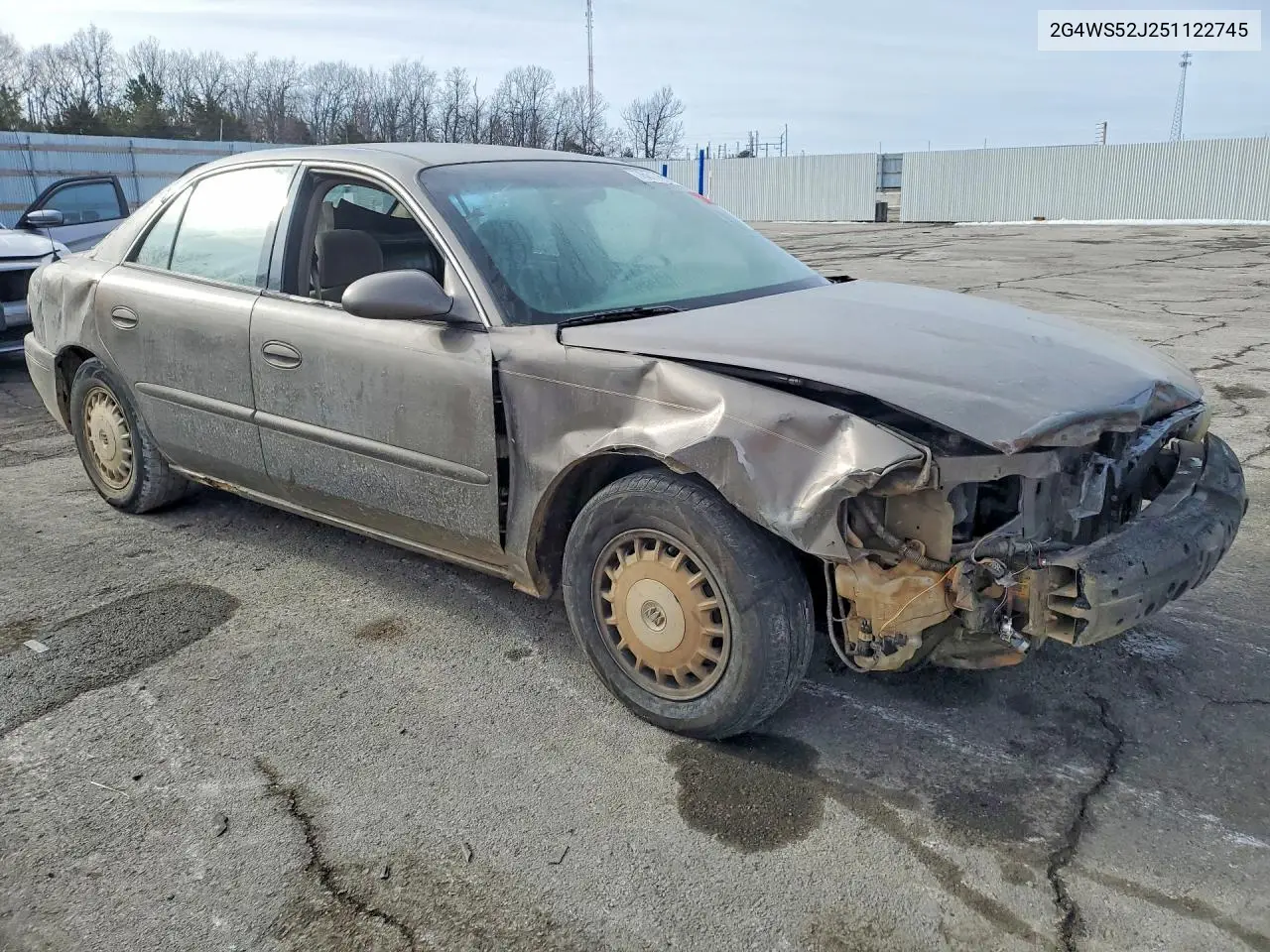 2005 Buick Century Custom VIN: 2G4WS52J251122745 Lot: 76017045