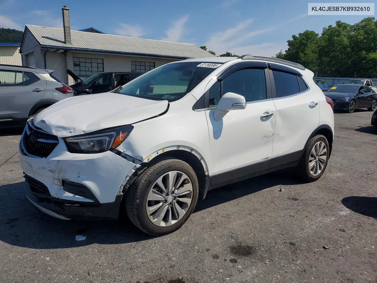 2019 Buick Century VIN: KL4CJESB7KB932610 Lot: 61156596