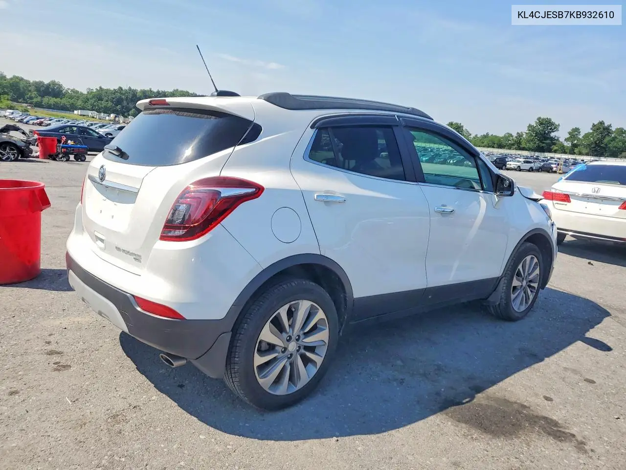 2019 Buick Century VIN: KL4CJESB7KB932610 Lot: 61156596