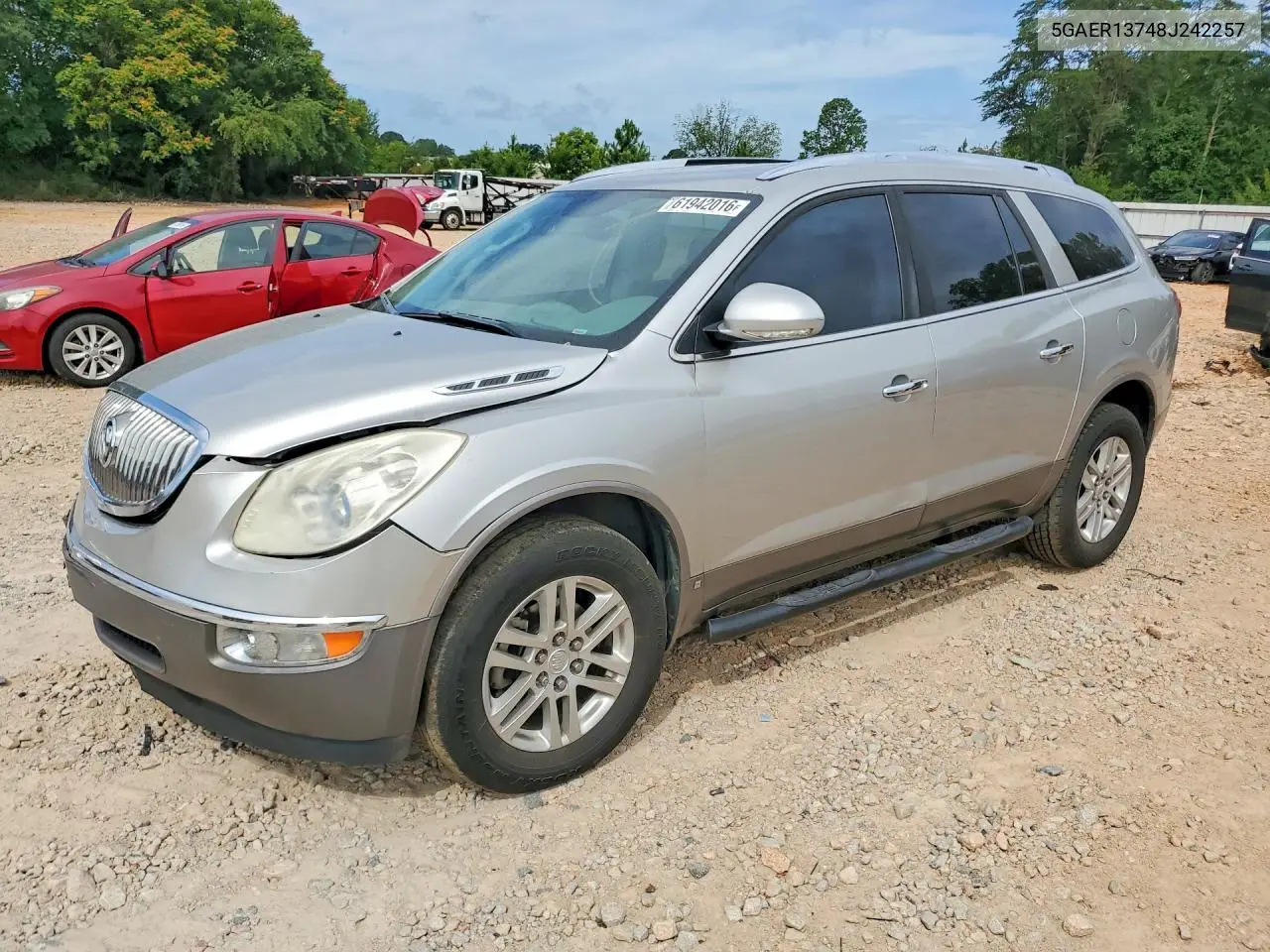 2008 Buick Enclave Cx VIN: 5GAER13748J242257 Lot: 61942016