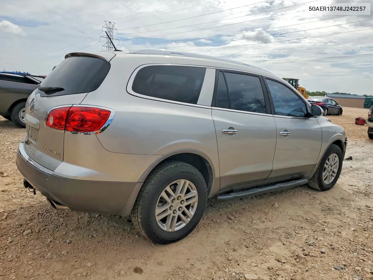 2008 Buick Enclave Cx VIN: 5GAER13748J242257 Lot: 61942016
