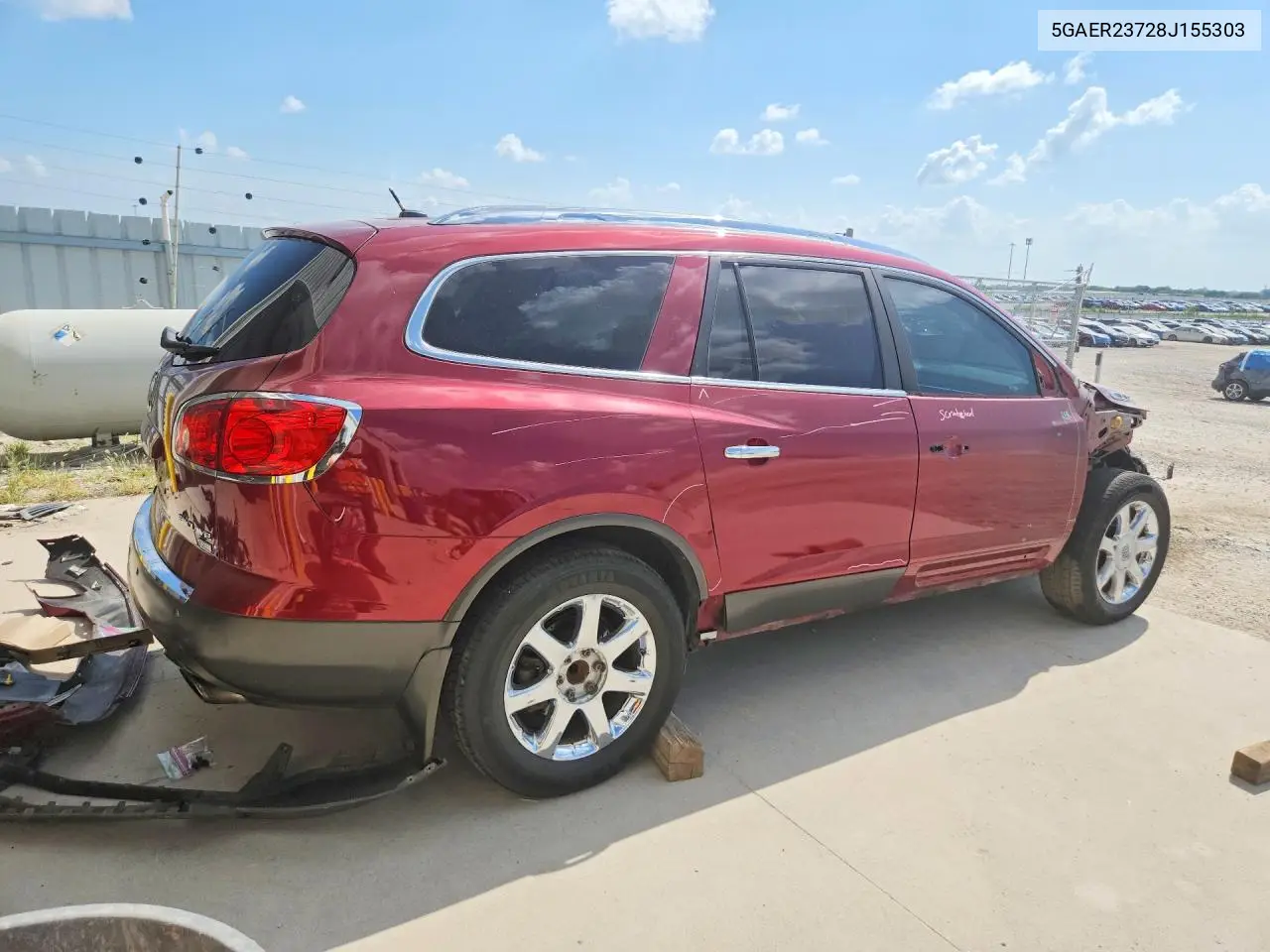 2008 Buick Enclave Cxl VIN: 5GAER23728J155303 Lot: 62187056