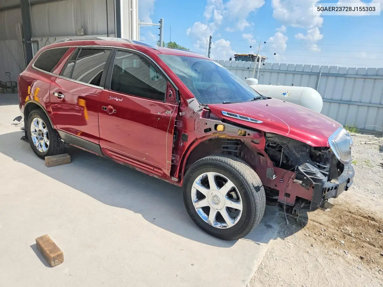 2008 Buick Enclave Cxl VIN: 5GAER23728J155303 Lot: 62187056