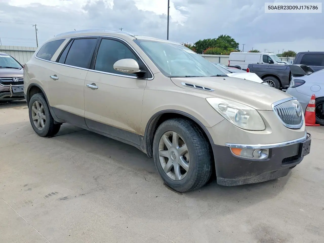 2009 Buick Enclave Cxl VIN: 5GAER23D09J176786 Lot: 58389346