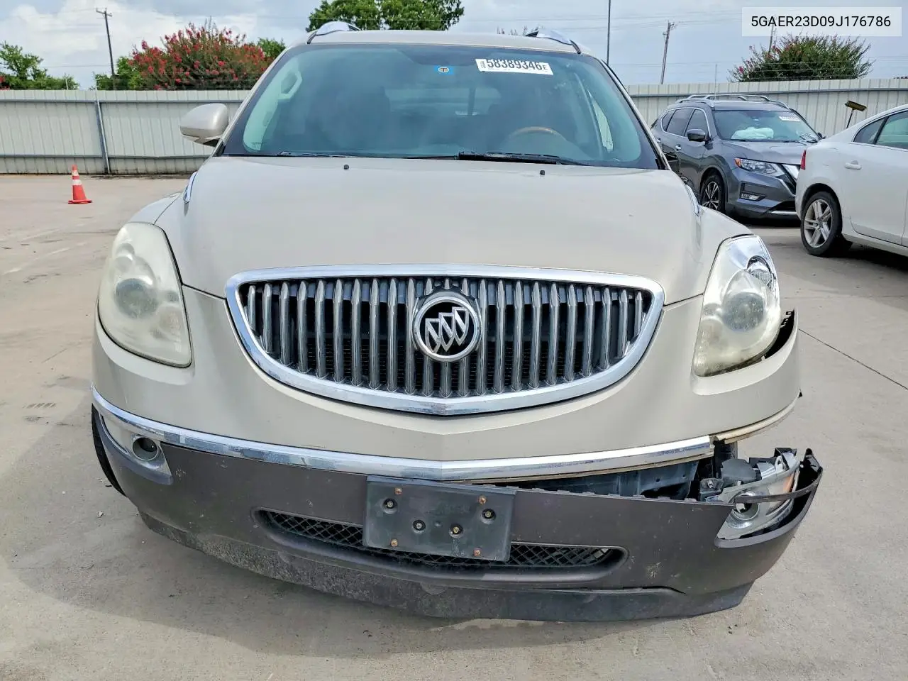 2009 Buick Enclave Cxl VIN: 5GAER23D09J176786 Lot: 58389346
