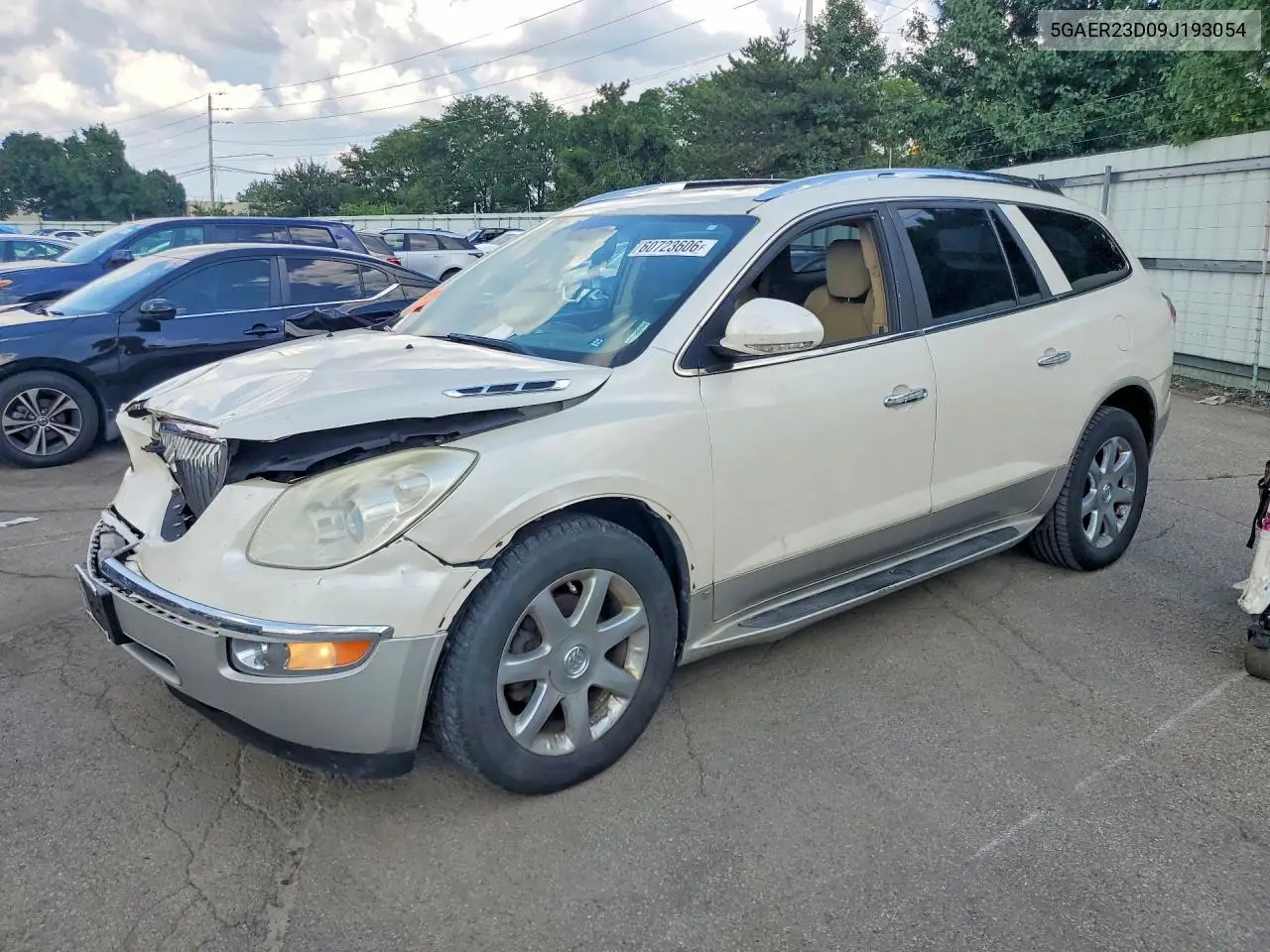 2009 Buick Enclave Cxl VIN: 5GAER23D09J193054 Lot: 60723606