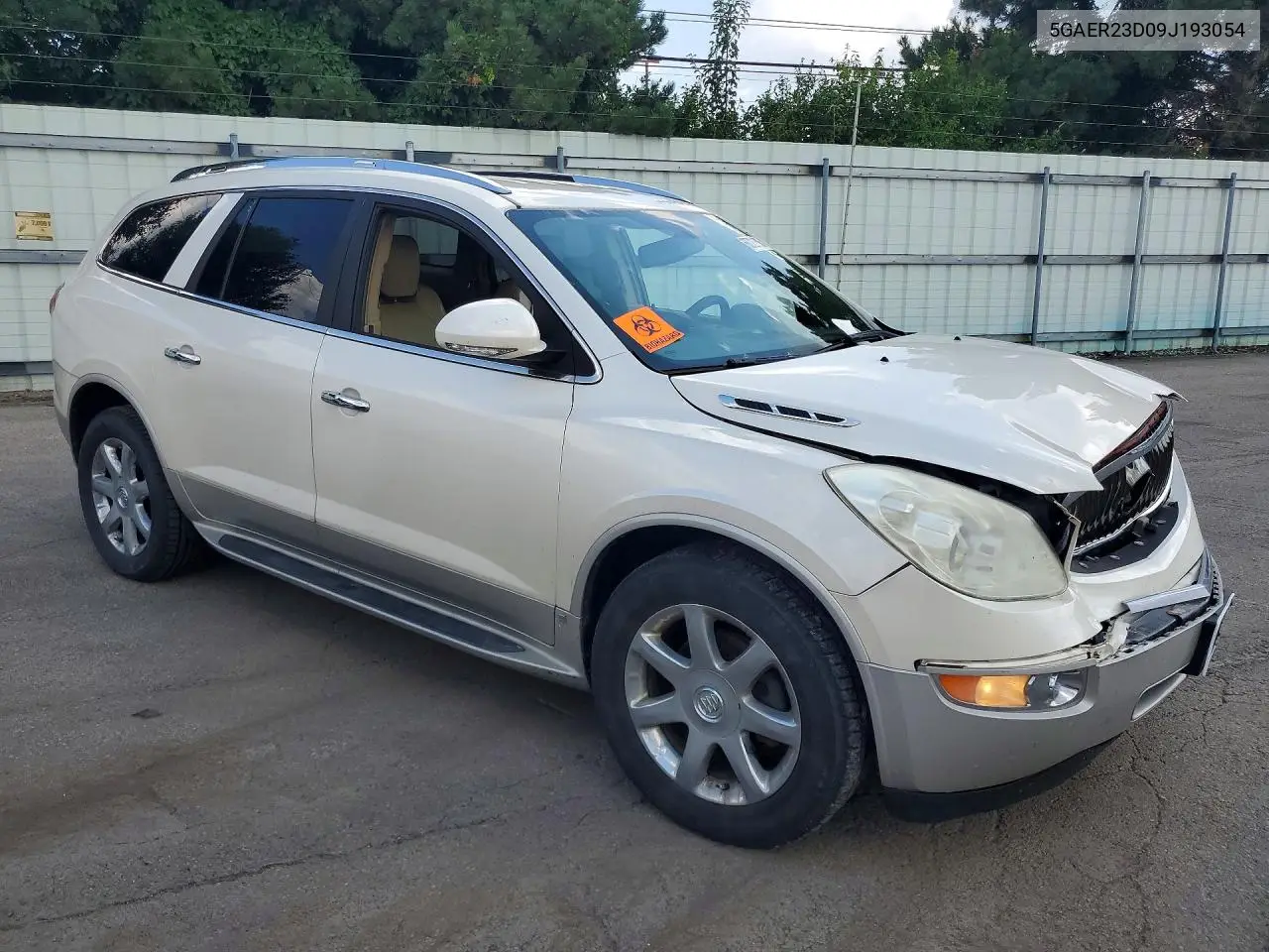 2009 Buick Enclave Cxl VIN: 5GAER23D09J193054 Lot: 60723606