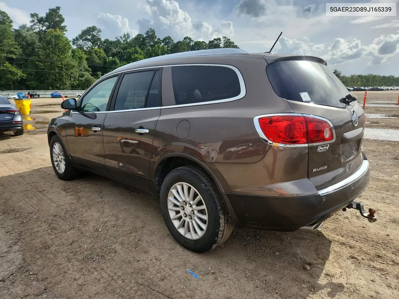 2009 Buick Enclave Cxl VIN: 5GAER23D89J165339 Lot: 61425466