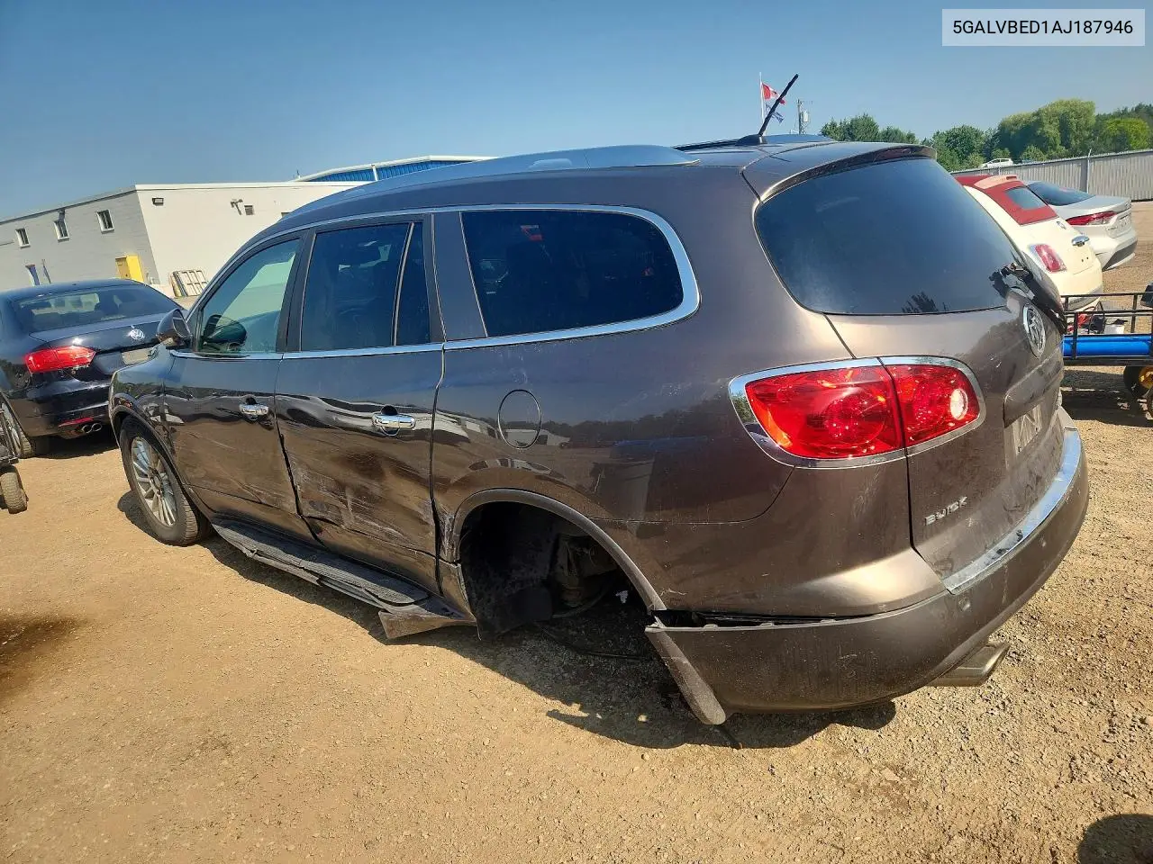 2010 Buick Enclave Cxl VIN: 5GALVBED1AJ187946 Lot: 58978466