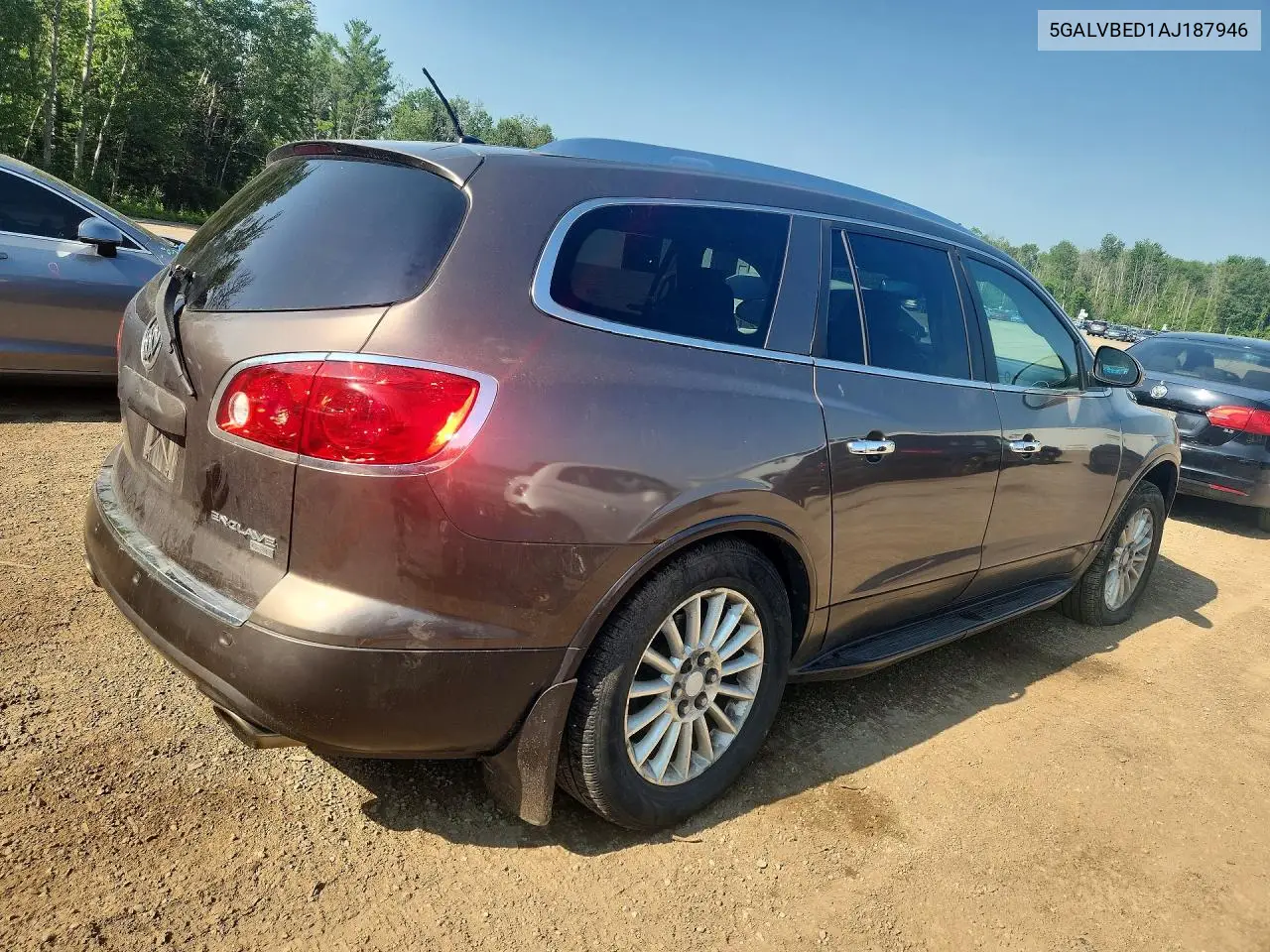 2010 Buick Enclave Cxl VIN: 5GALVBED1AJ187946 Lot: 58978466