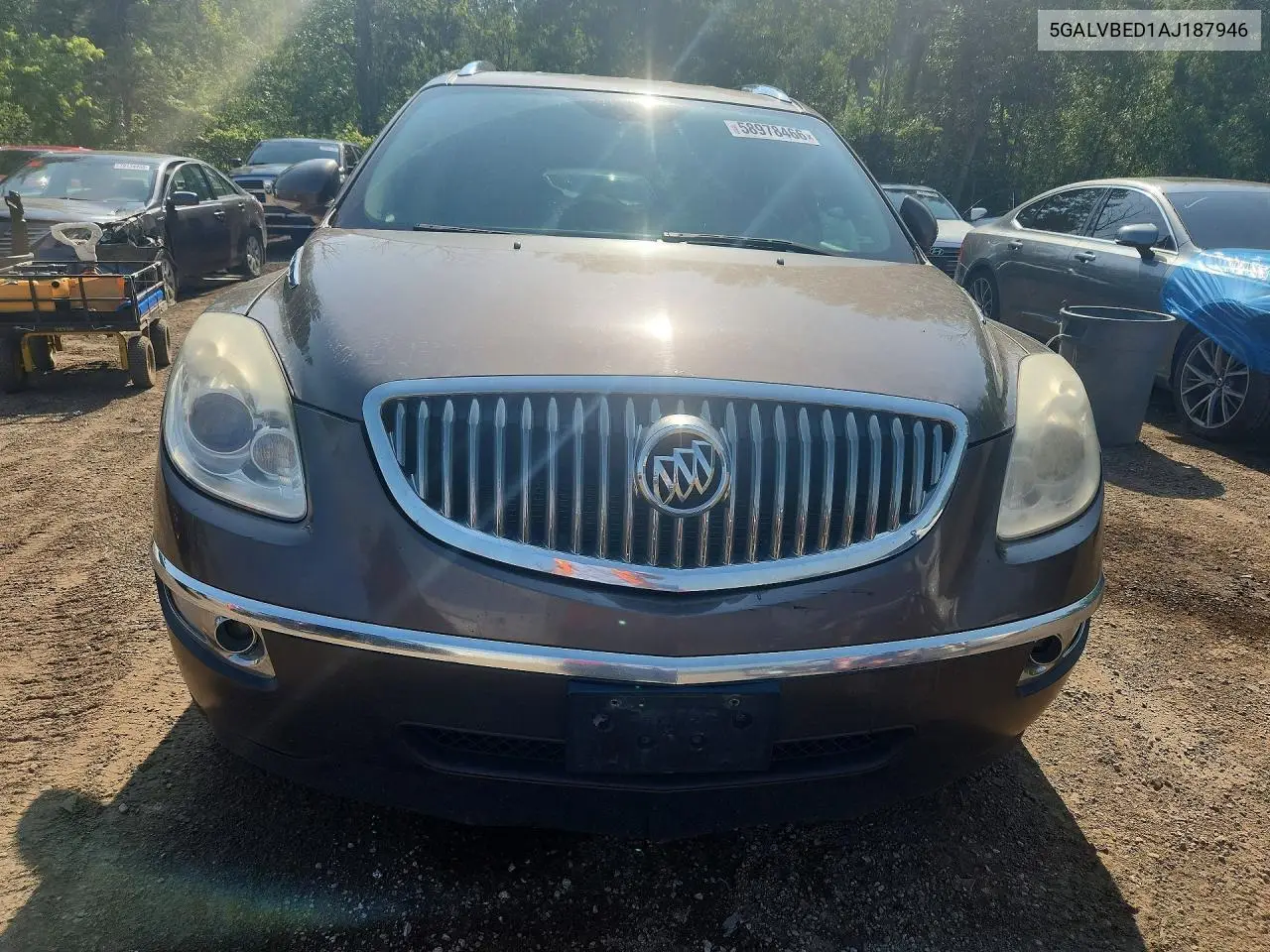 2010 Buick Enclave Cxl VIN: 5GALVBED1AJ187946 Lot: 58978466