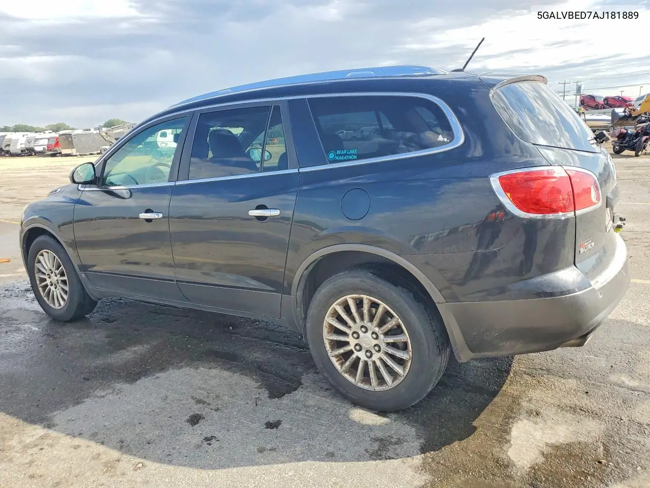 2010 Buick Enclave Cxl VIN: 5GALVBED7AJ181889 Lot: 61373196