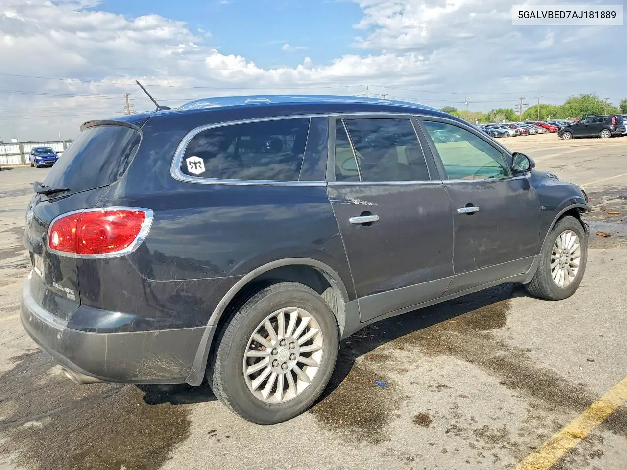2010 Buick Enclave Cxl VIN: 5GALVBED7AJ181889 Lot: 61373196