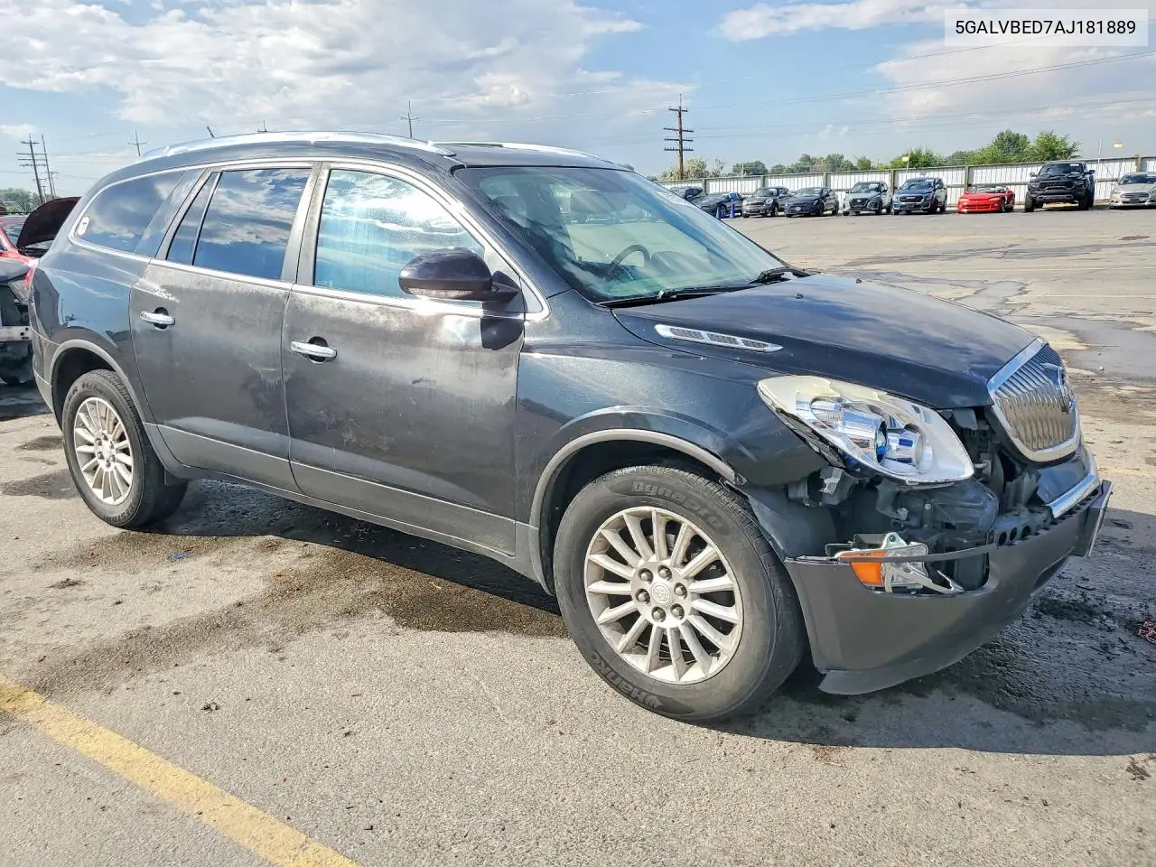 2010 Buick Enclave Cxl VIN: 5GALVBED7AJ181889 Lot: 61373196