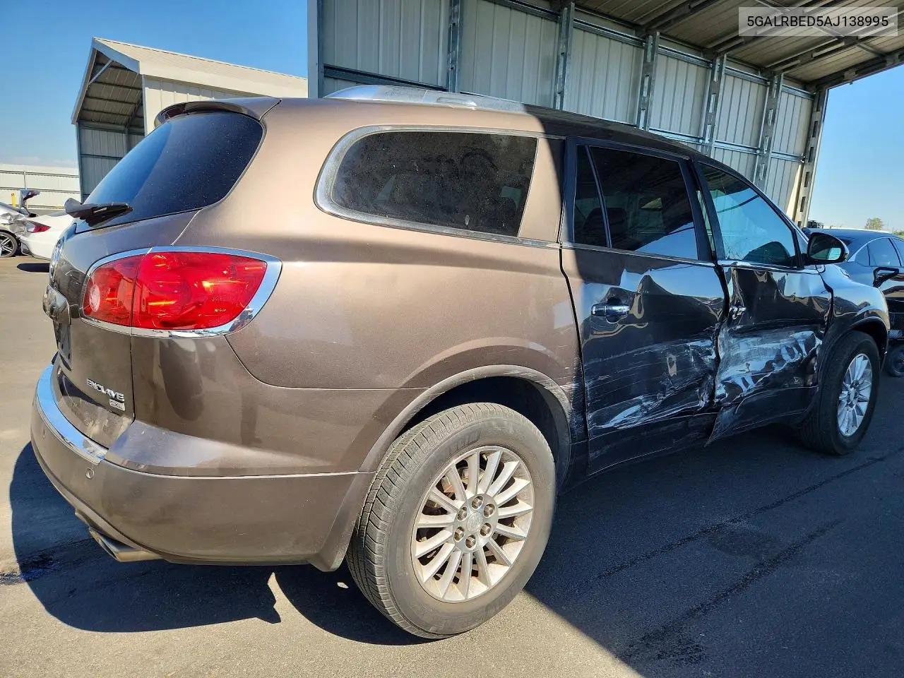 2010 Buick Enclave Cxl VIN: 5GALRBED5AJ138995 Lot: 61588206