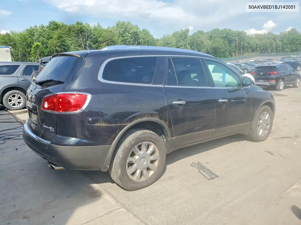 2011 Buick Enclave Cxl VIN: 5GAKVBED1BJ142051 Lot: 56595136