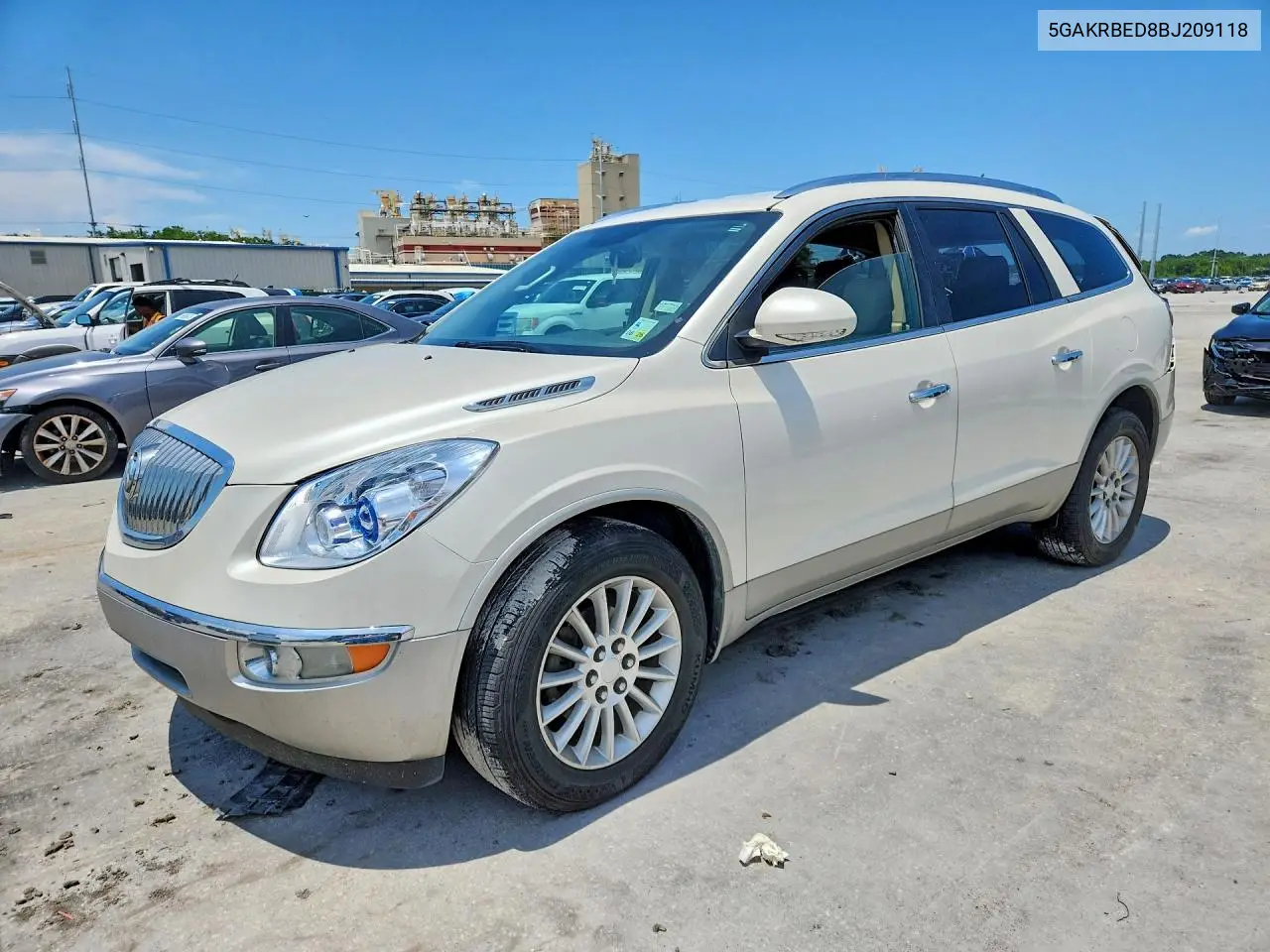 2011 Buick Enclave Cxl VIN: 5GAKRBED8BJ209118 Lot: 60046756