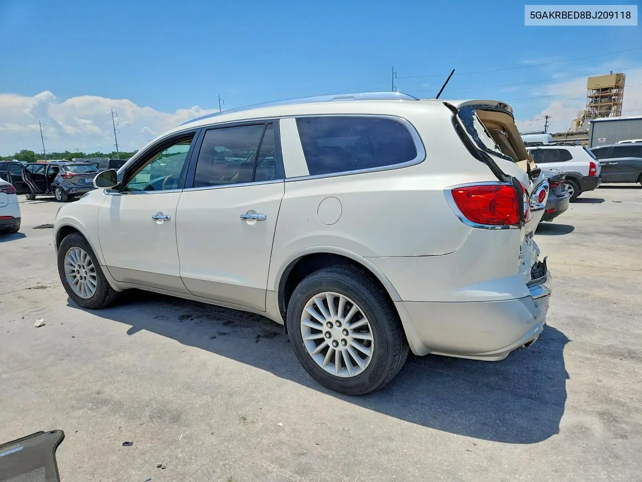 2011 Buick Enclave Cxl VIN: 5GAKRBED8BJ209118 Lot: 60046756