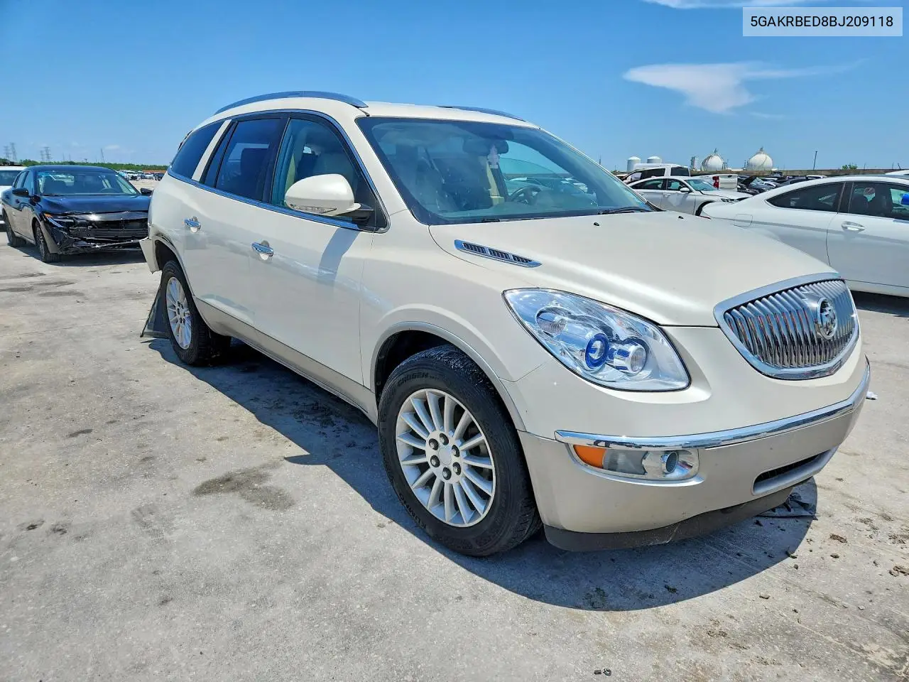 2011 Buick Enclave Cxl VIN: 5GAKRBED8BJ209118 Lot: 60046756