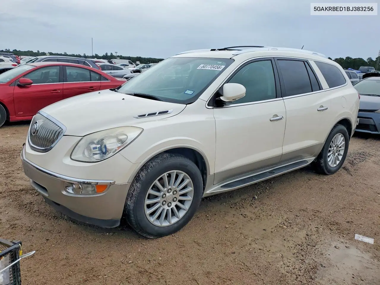 2011 Buick Enclave Cxl VIN: 5GAKRBED1BJ383256 Lot: 60770456