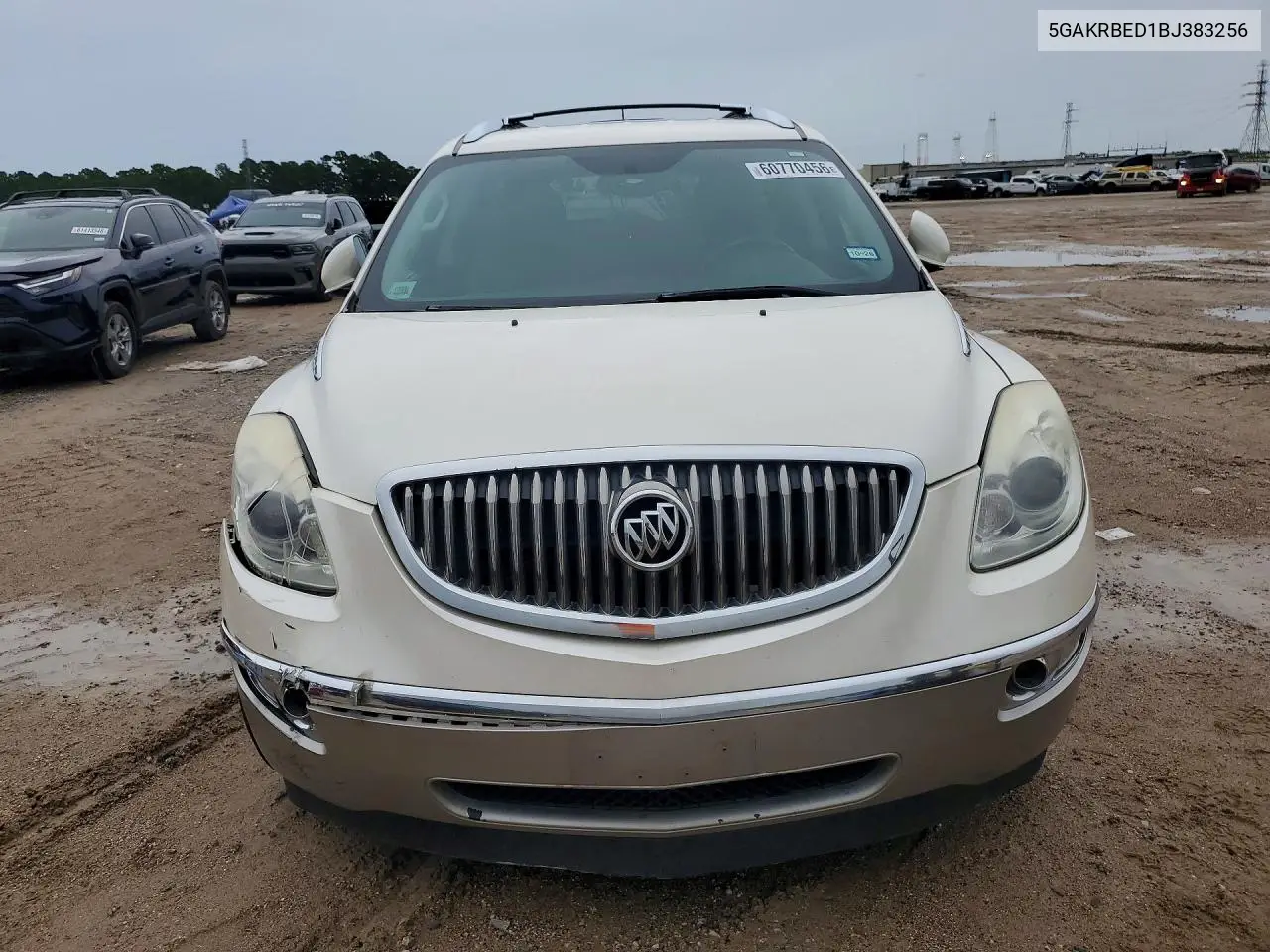 2011 Buick Enclave Cxl VIN: 5GAKRBED1BJ383256 Lot: 60770456