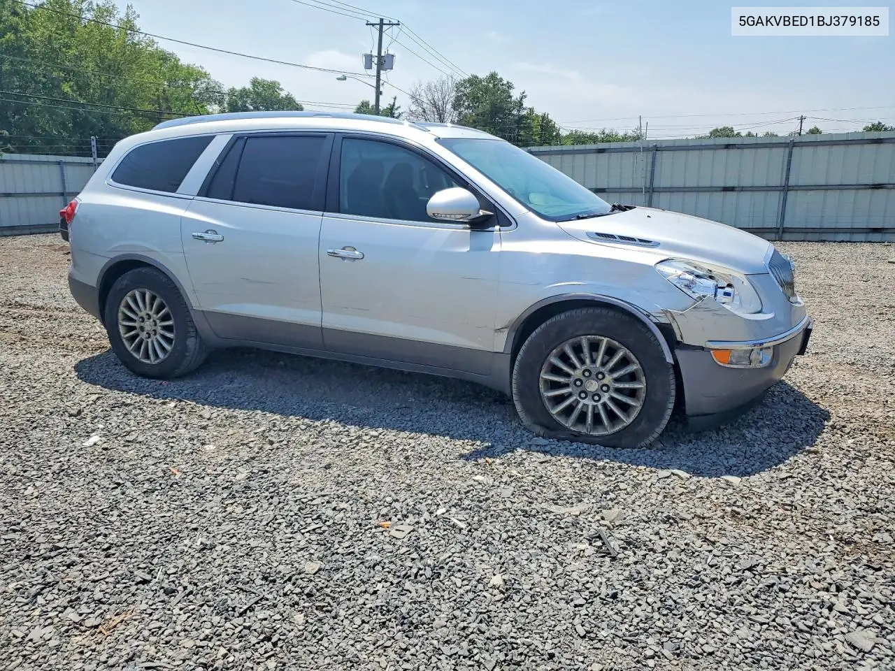 2011 Buick Enclave Cxl VIN: 5GAKVBED1BJ379185 Lot: 61421466