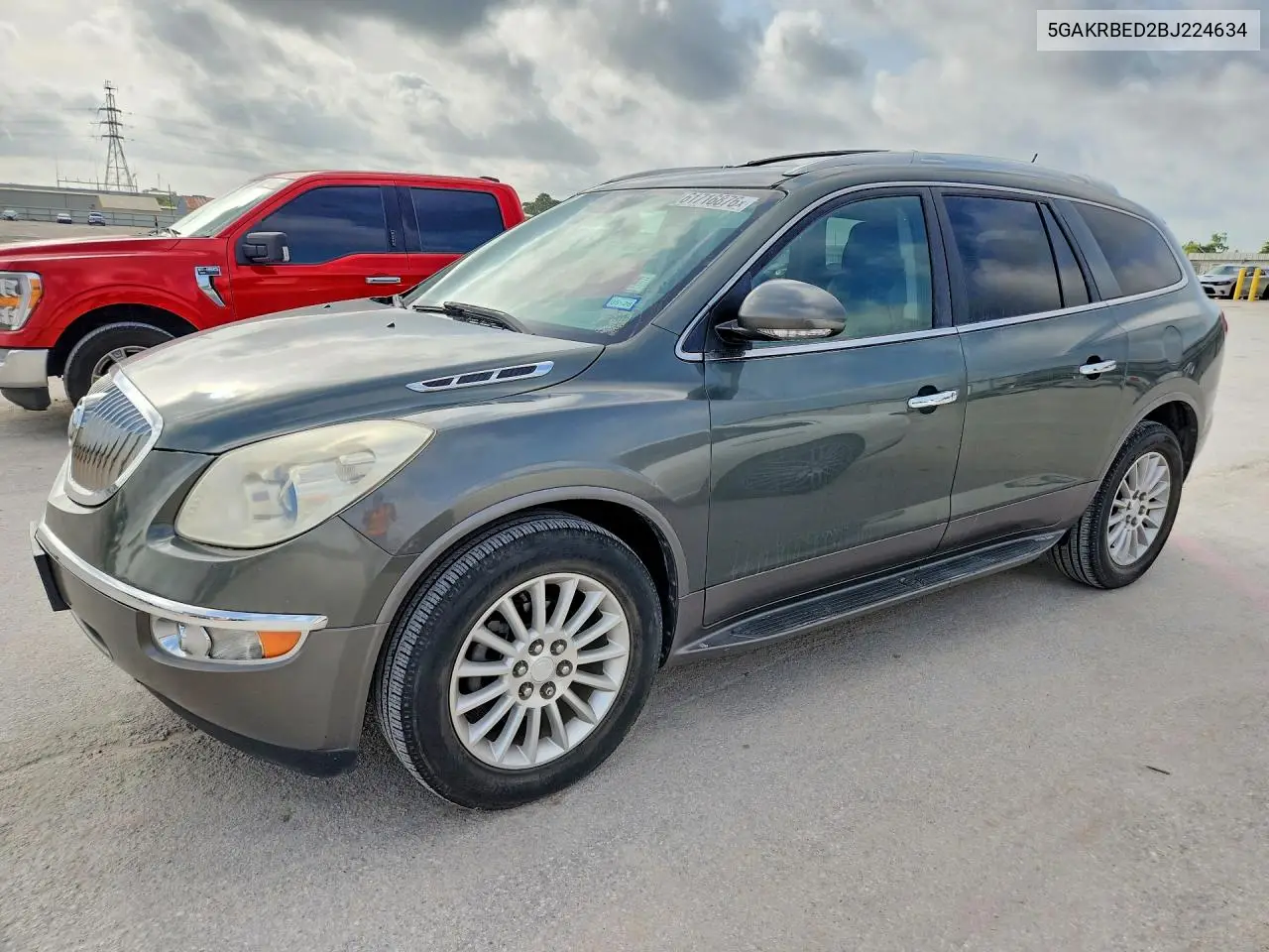 2011 Buick Enclave Cxl VIN: 5GAKRBED2BJ224634 Lot: 61716876